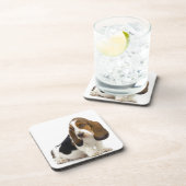 Basset Hound Bier Onderzetter (Rechterzijde)