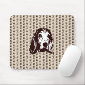 Basset Hound Big Face Muismat (Met muis)