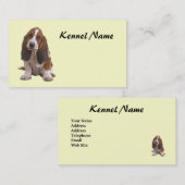 Basset Hound Breeder Visitekaartje (Voorkant / Achterkant)