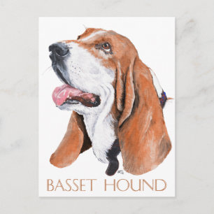 Basset Hound Briefkaart