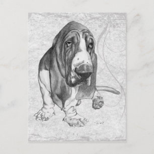Basset Hound Briefkaart
