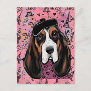 Basset Hound Briefkaart