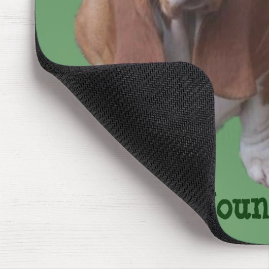 Basset Hound Buddies Mousepad Muismat (Hoek)