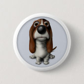 Basset Hound Button BH1 (Voorkant)