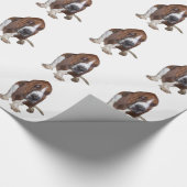 Basset Hound Cadeaupapier (Hoek)