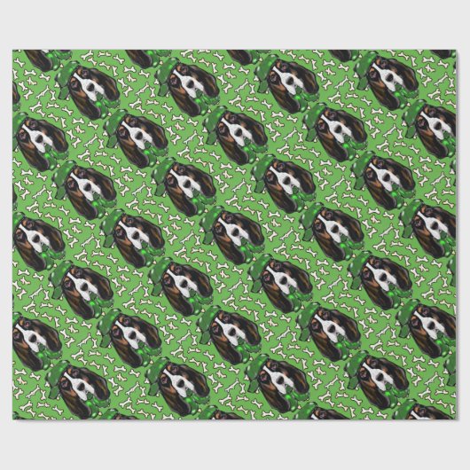 Basset Hound Cadeaupapier (Vlak)