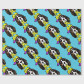 Basset Hound Cadeaupapier (Vlak)