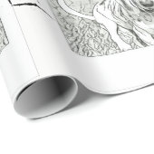 Basset Hound Cadeaupapier (Rol Hoek)