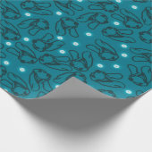 Basset Hound Cadeaupapier (Hoek)