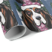 BASSET HOUND CADEAUPAPIER (Rol Hoek)