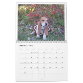 Basset hound Calendar Kalender (Feb 2027)