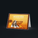 Basset Hound Chanukah Kaart Menorah<br><div class="desc">Het herdenken van familie en vrienden tijdens het Chanoekaseizoen is een prachtige manier om contact te houden met de mensen waar je van houdt en waar je om geeft. Ik heb met liefde en zorg een Chanoekaartje voor honden gemaakt en ik ben er zeker van dat iedereen die van honden...</div>
