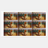 Basset Hound Christmas Cruise: Pawsome Holiday Labels (Vel)