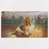 Basset Hound Christmas Cruise: Pawsome Holiday Labels (Design 2)