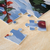 Basset Hound Christmas Lighthouse Holiday Legpuzzel (Zijkant)