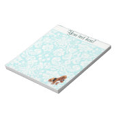 Basset Hound; Cute Notitieblok (Linkerzijde)