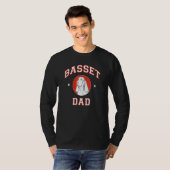 Basset Hound Dad 1 T-shirt (Voorkant volledig)