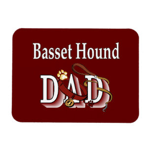 Basset Hound Dad Magneet
