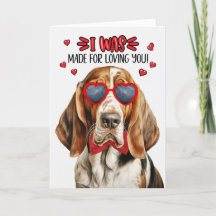 Basset Hound dat ik gemaakt was omdat ik je Valent