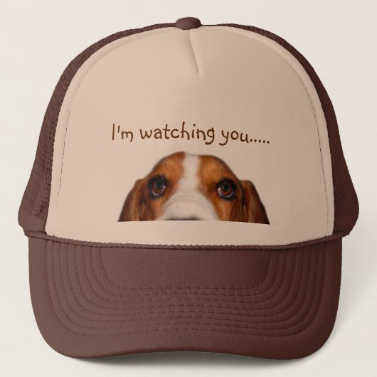 Basset Hound die binnen Trucker Pet (Voorkant)