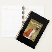 Basset Hound Dog Coffee Planner (Display)