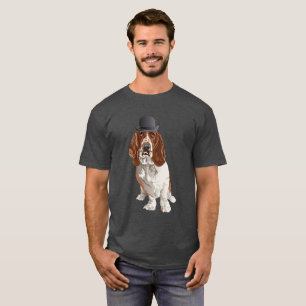 Basset Hound Dog Dad Mannen T-Shirt
