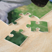 Basset Hound Dog Design Legpuzzel (Zijkant)