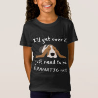 Basset Hound Dog Ik kom er wel overheen