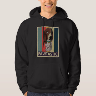 Basset Hound Dog mam Walk Dog Gezegden Breeder 5 Hoodie