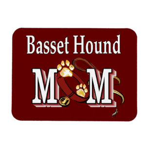 Basset Hound Dog MOM Magneet