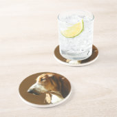 Basset Hound Dog Onderzetters (Zijkant)