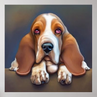 Basset Hound - Dog Portrait