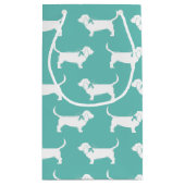 Basset Hound Dog Puppy Klein Cadeauzakje (Achterkant)