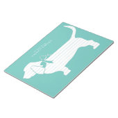 Basset Hound Dog Puppy Notitieblok (Schuin)