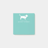 Basset Hound Dog Puppy Post-it® Notes (Voorkant)