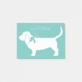 Basset Hound Dog Puppy Post-it® Notes (Voorkant)