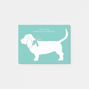 Basset Hound Dog Puppy Post-it® Notes