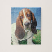 Basset Hound Dog Puzzle Legpuzzel (Verticaal)
