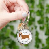 Basset hound dog sleutelhanger (Hand)
