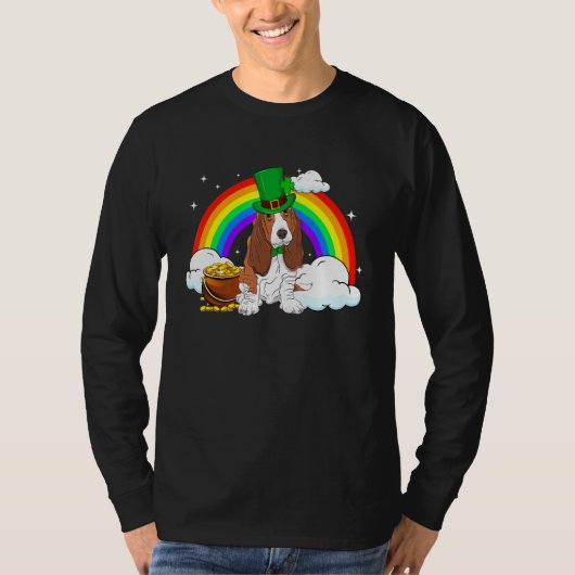 Basset Hound Dog T-shirt (Voorkant)