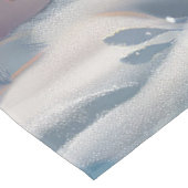 Basset Hound Dog Winter Wonderland Kerstvreugde Tafelkleed (Gekanteld)