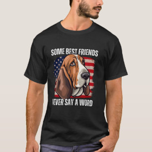 Basset hound eigenaar Sommige beste vrienden zegge T-shirt