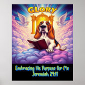 Basset Hound Embracing His Purpose For Me Poster (Voorkant)