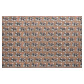 Basset hound Fabric Stof (Yard (91,4 cm))