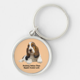 Basset Hound Fabulous Face Sleutelhanger