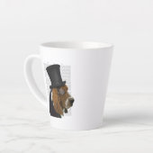 Basset Hound, Formal Hound en Pet Latte Mok (Linkerhoek)