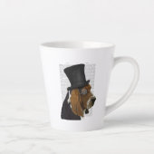 Basset Hound, Formal Hound en Pet Latte Mok (Rechts)