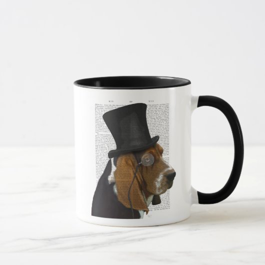 Basset Hound, Formal Hound en Pet Mok (Rechts)