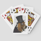 Basset Hound, Formal Hound en Pet Pokerkaarten (Achterkant)