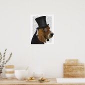 Basset Hound, Formal Hound en Pet Poster (Keuken)